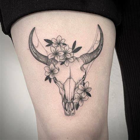 Bull Head Tattoo