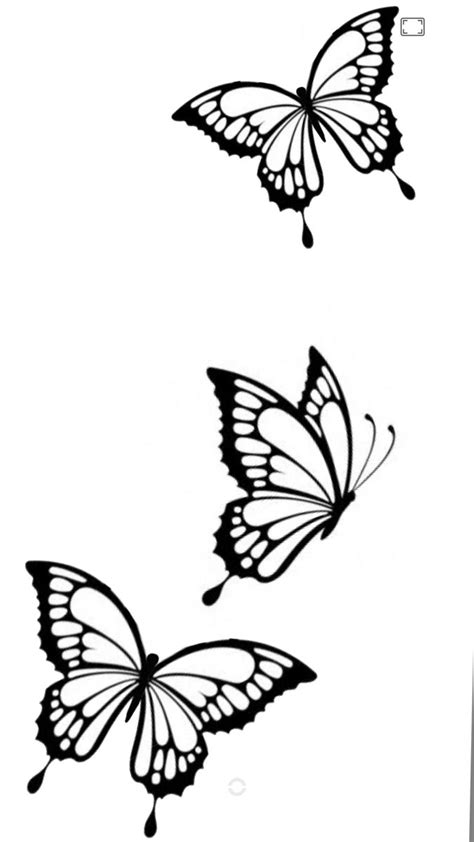 Butterfly Tattoo Outline Butterfly Tattoo Outline
