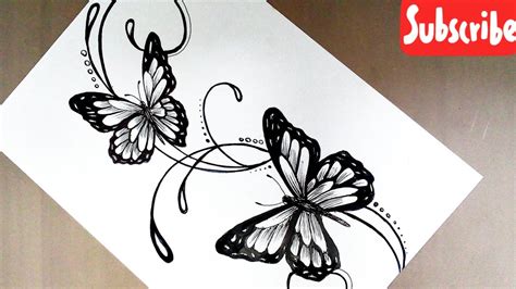 Butterfly Tattoo Sketch Unique Butterfly Tattoos Butterfly Tattoo