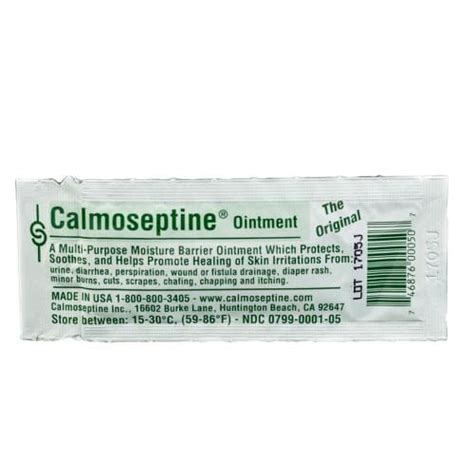 Calmoseptine Moisture Barrier Ointment Save Rite Medical