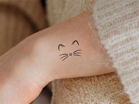 Cat Face Outline Tattoo Tumblr Cat Face Outline Tattoo Tumblr