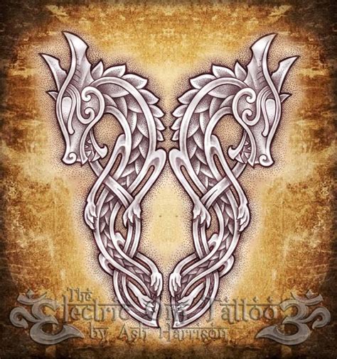 Celtic Knotwork Dragons By Ash Harrison Www Stella Stroy Dv Ru Viking Celtic Knotwork Dragons By Ash Harrison Www Stella Stroy Dv Ru Viking