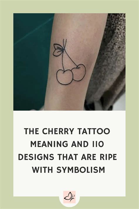 Cherry Tattoo Meaning