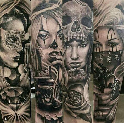 Chicano Gangster Tattoos