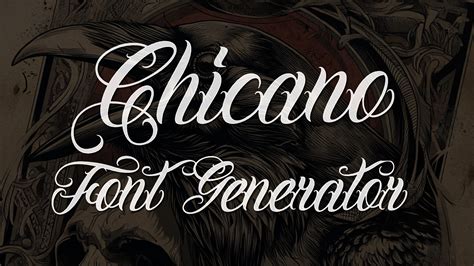 Chicano Lettering Generator Font Styles Amp Text Effects