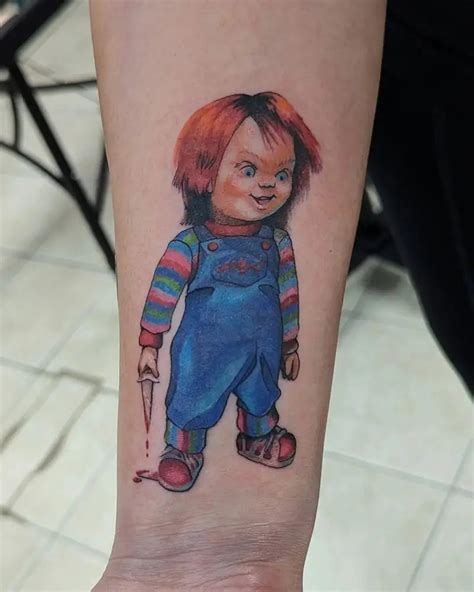 Chucky The Killer Doll Tattoos Chucky The Killer Doll Tattoos