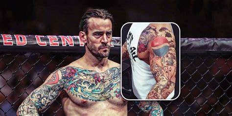Cm Punk New Tattoo Revealed Following Wwe Return Wrestletalk