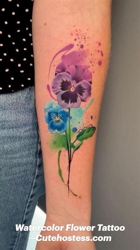 Color Flower Tattoo Ideas Artofit
