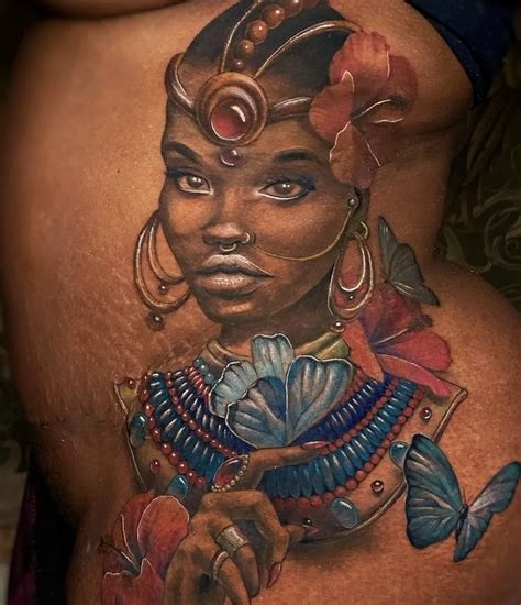 Color Tattoos On Dark Skin Tones Fhiabarry