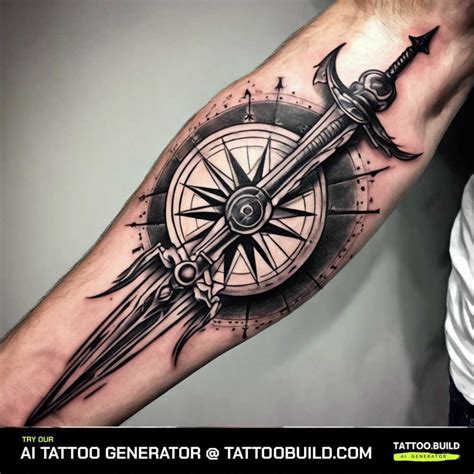 Compass Forearm Tattoos For Guys Tattoo Build