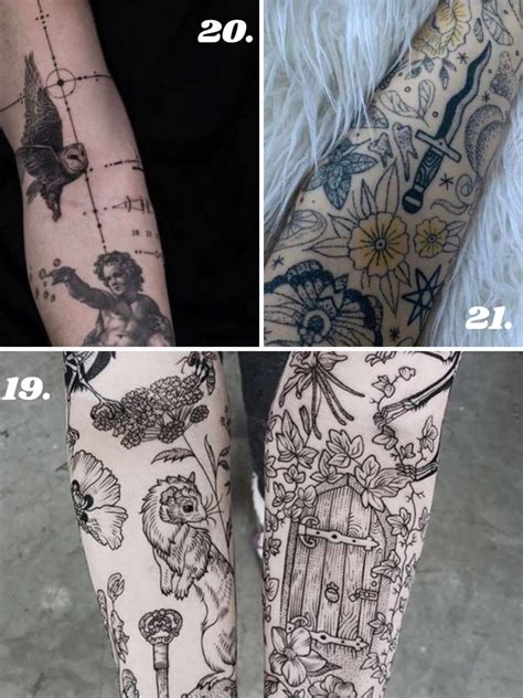 Coolest Tattoo Filler Ideas That Will Perfect Your Sleeve Tattoo Glee Coolest Tattoo Filler Ideas That Will Perfect Your Sleeve Tattoo Glee