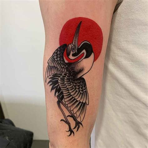 Crane Bird Tattoo Meaning And Symbolism