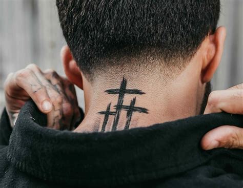 Cross Neck Tattoo Cross Neck Tattoo