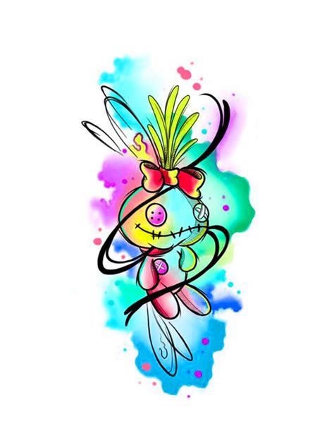 Custom Tattoo Design By Freelance Tattoo Designers Fiverr Lilo And