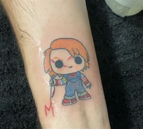 Cute Chucky Tattoo