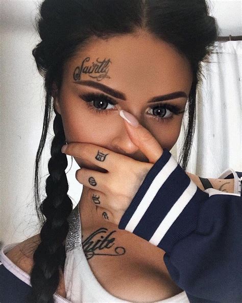 Cute Little Face Tattoos