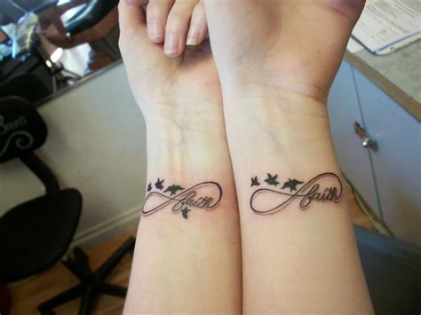 Cute Mother And Daughter Matching Tattoos