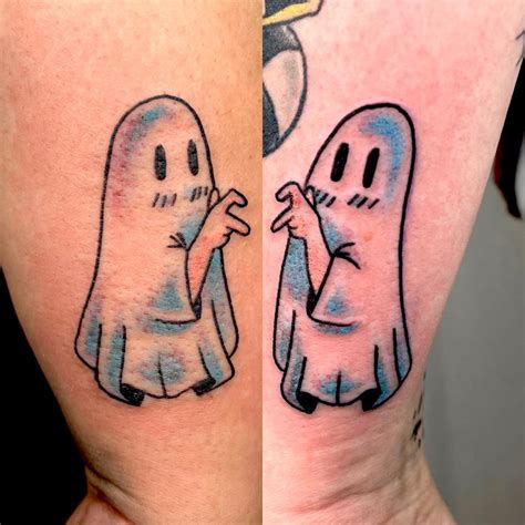Cute Spooky Ghosts Spooky Tattoos Cute Matching Tattoos Halloween