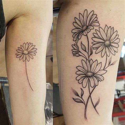 Daisy Flower Tattoo Designs