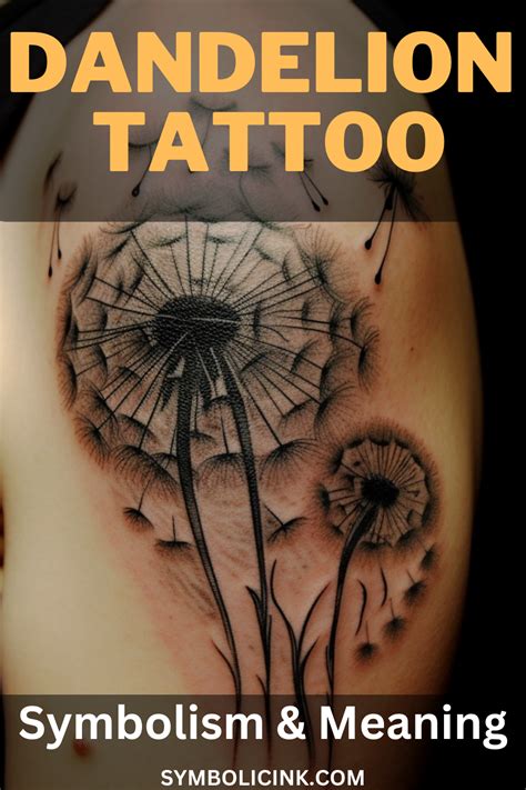 Dandelion Tattoo Meaning Amp Symbolism Rebirth Dandelion Tattoo Meaning Amp Symbolism Rebirth