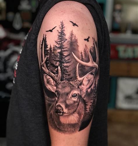 Deer Designs For Tattoos