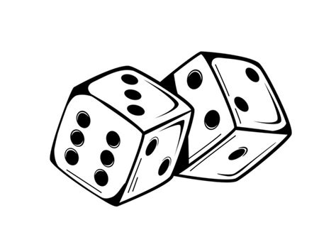 Dice Drawing Tattoo Ideas