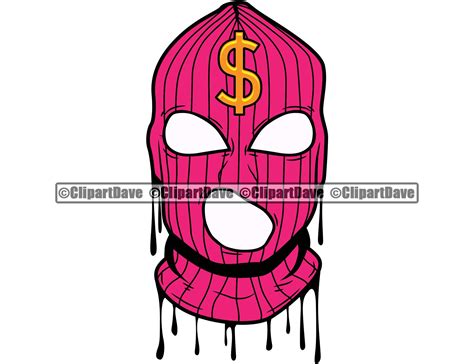 Digital Gangster Ski Mask Gold Teeth Holding Money Stack Svg Design Digital Gangster Ski Mask Gold Teeth Holding Money Stack Svg Design