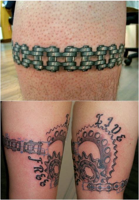 Dirt Bike Chain Tattoo Design Dirt Bike Chain Tattoo Design