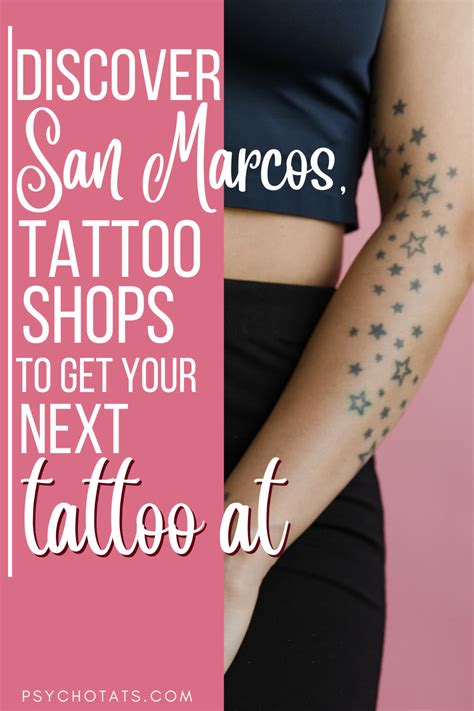 Discover San Marcos Texas Tattoo Shops To Get Your Next Tattoo At
