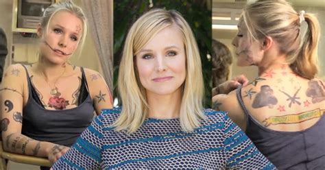 Does Kristen Bell Really Have Tattoos Does Kristen Bell Really Have Tattoos