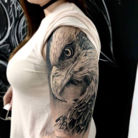 Eagle Head Tattoo By Jirka Tattoo Photo 17147