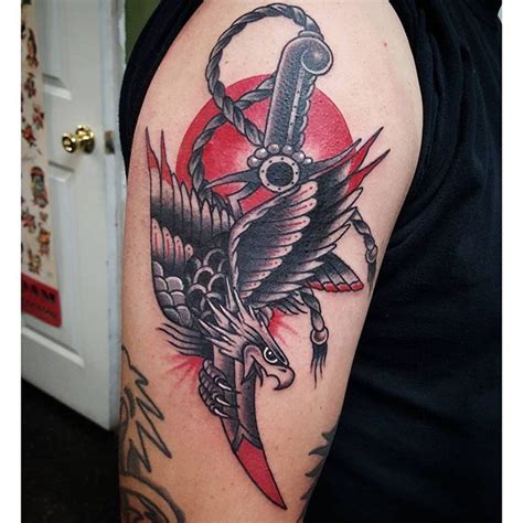 Eagle Knife Tattoos Eagle Knife Tattoos