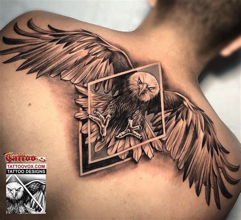 Eagle Tattoo Ideas For Men Swooping Eagle Tattoo Design Tattoovox