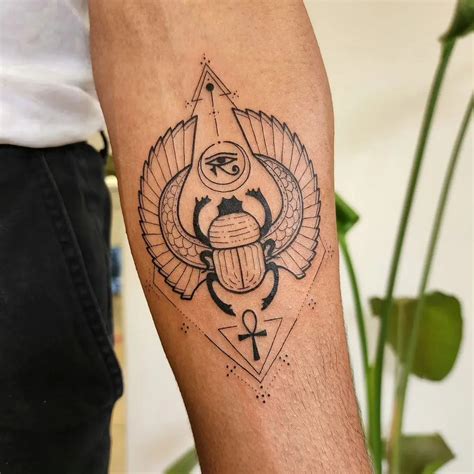 Egyptian Scarab Tattoos
