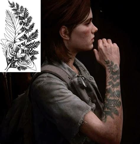 Ellie Amp 39 S Tattoo The Last Of Us Part 2 Tattoos Gaming Tattoo Tattoos
