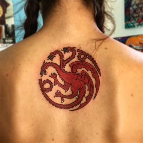 Epic Game Of Thrones Dragon Tattoo Ideas