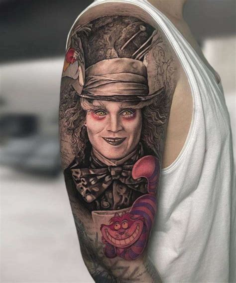 Evil Mad Hatter Tattoo Evil Mad Hatter Tattoo