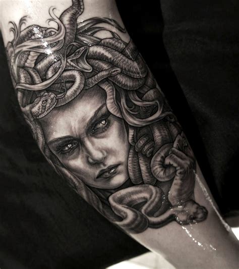 Experimenting With Half Medusa Face Tattoo For Stunning Results Experimenting With Half Medusa Face Tattoo For Stunning Results