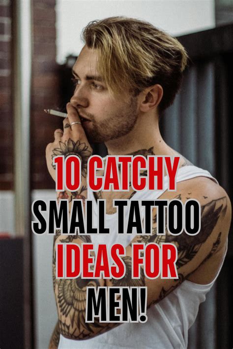 Explore Adorable Small Tattoo Designs For Men