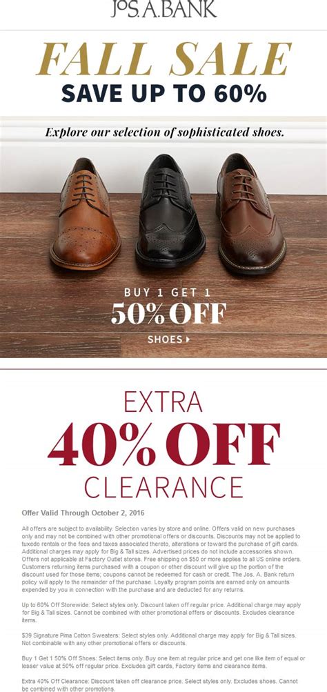 Extra 40% Off Clearance At Jos. A. Bank | Jos. A. Bank December 2025 ... Extra 40% Off Clearance At Jos. A. Bank | Jos. A. Bank December 2025 ...