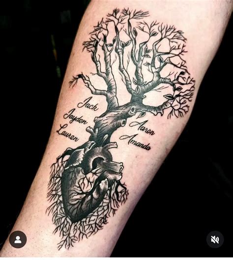 Family Tree Ink Tattoos Family Tree Ink Tattoos