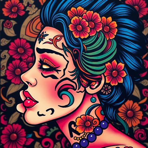 Female Chicano Tattoo Designs Image Free Ai Generator Makepix Female Chicano Tattoo Designs Image Free Ai Generator Makepix