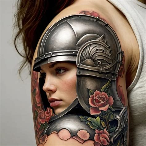 Female Warrior Tattoos Female Warrior Tattoos