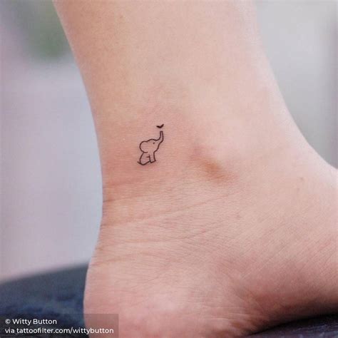 Fine Line Elephant Tattoo On The Ankle Elephant Tattoos Tiny Fine Line Elephant Tattoo On The Ankle Elephant Tattoos Tiny