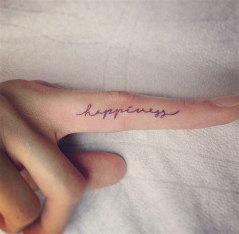 Finger Tattoos Words Ideas Finger Tattoos Words Ideas