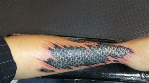 Fish Scale Tattoo Designs