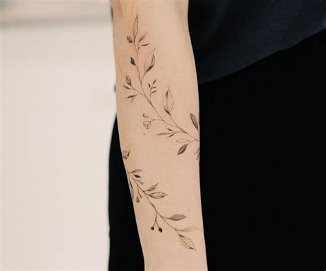 Floral Vine Tattoo Ideas 2025 Floral Vine Tattoo Ideas 2025