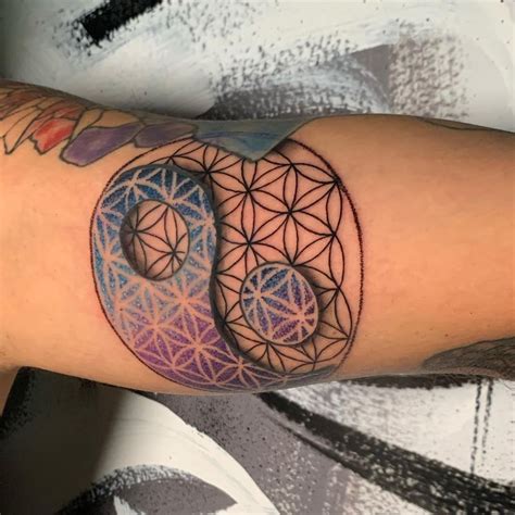 Flower Of Life Symbol Tattoo