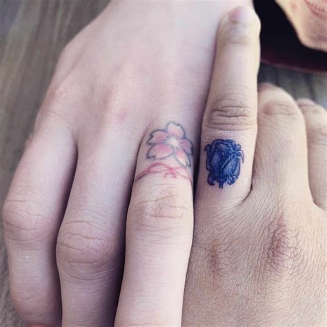 Flower Wedding Ring Tattoo At Zachary Mustar Blog Flower Wedding Ring Tattoo At Zachary Mustar Blog