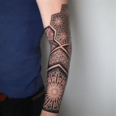 Forearm Pattern Tattoo